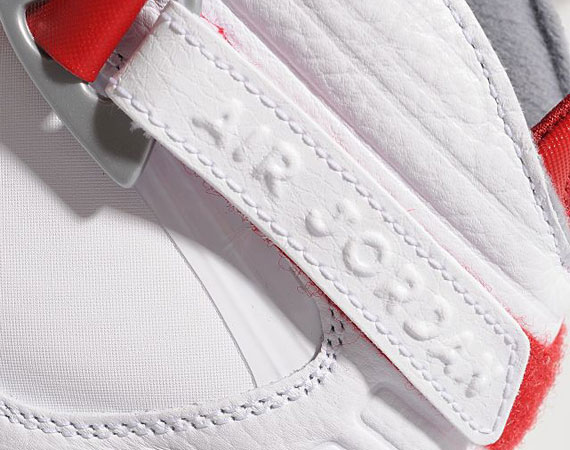 Air Jordan 8.0 – White – Varsity Red | Available