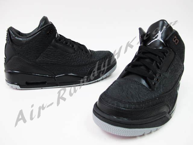air-jordan-iii-black-flip-3 Air Jordan Iii Black Flip 3