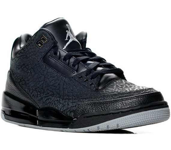 Air Jordan Iii Black Flip Osneaker 04