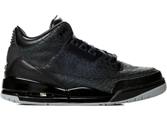 Air Jordan Iii Black Flip Osneaker 05