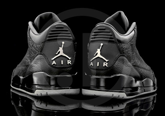 Air Jordan III ‘Black Flip’ – Detailed Images