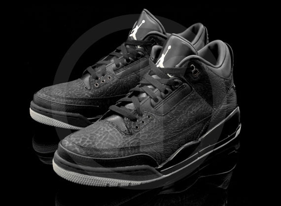 jordan 3 black flip