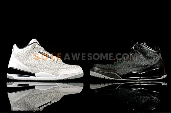 Air Jordan Iii classic Comparison 01