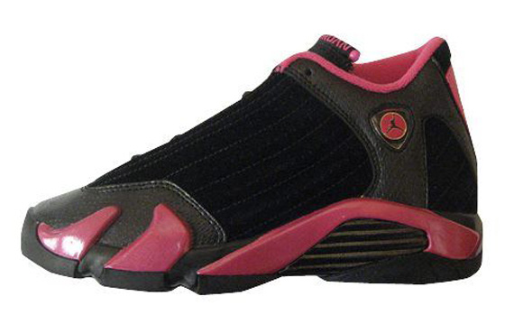 Air Jordan Xiv Gs Black Pink 01