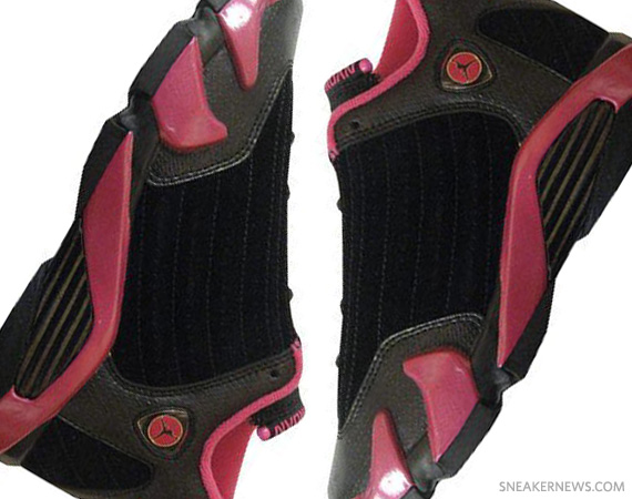 Air Jordan Xiv Gs Black Pink 02
