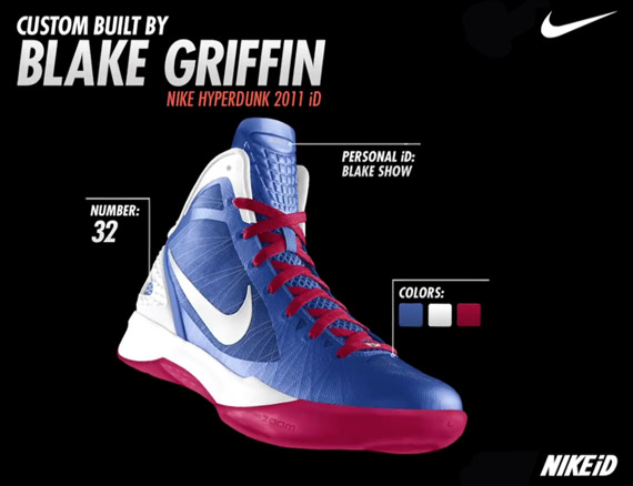 Blake Griffin + Ty Lawson Personalize the Nike Hyperdunk 2011 iD