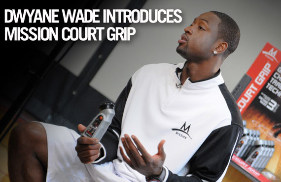 Dwyane Wade x Mission Court Grip