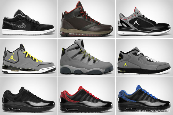 Jordan Brand November 2011 Footwear