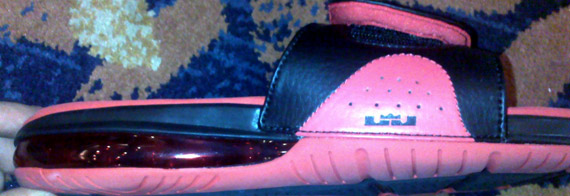 Nike LeBron Slide Black Red White SneakerNews