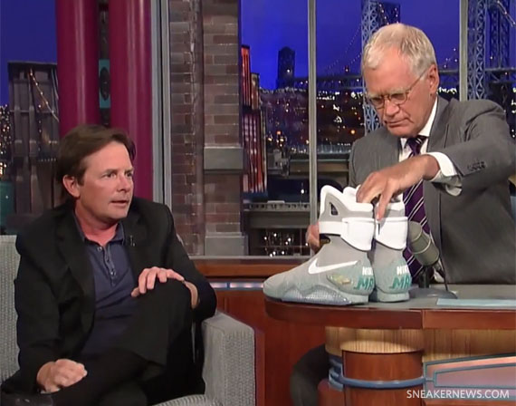 Michael J. Fox Talks Nike Mag On David Letterman