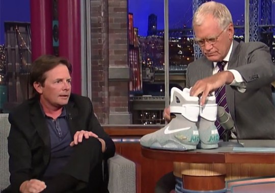 Michael J. Fox Talks Nike Mag On David Letterman