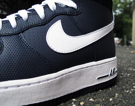 Nike Air Force 1 High – Obsidian – White – Perf | Available