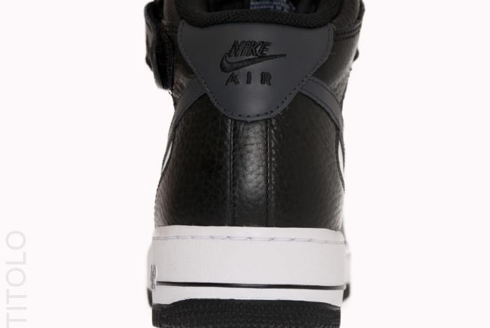 nike-air-force-1-mid-black-anthracite-white-3 Nike Air Force 1 Mid Black Anthracite White 3