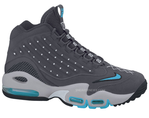 Nike Air Griffey Max II - Anthracite - Wolf Grey - Neo Turquoise 