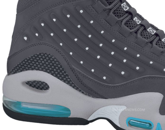 Nike Air Griffey Max Ii Anthracite Wolf Grey Neo Turquoise 05