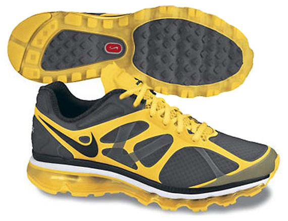Nike Air Max 2012 Dark Grey Chrome Yellow Black Summer 2012