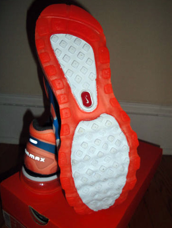 Nike Air Max+ 2012 - White - Blue - Orange | Sample on eBay ...