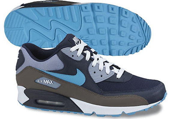 Nike Air Max 90 Obsidian Blue Grey White Turquoise Blue