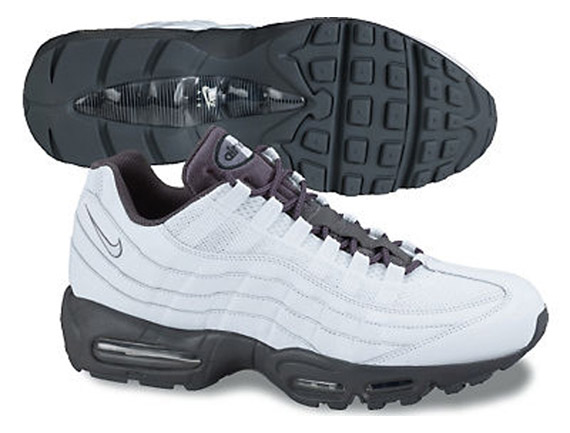 Nike Air Max 95 White Dark Grey White