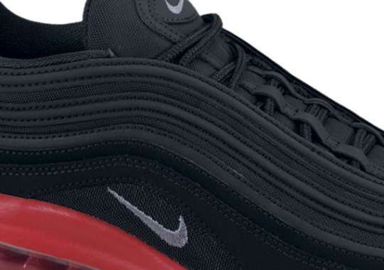 Nike Air Max 97 – Black – Challenge Red