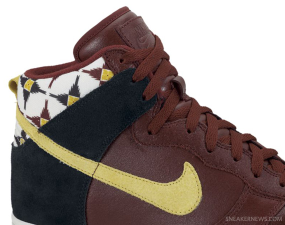 Nike Dunk High 'Aztec' - Oxen Brown - Lion - Black | Available