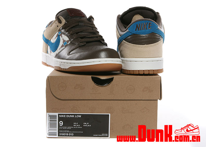 Nike Dunk Low Aztec Ironstone Grain Imperial Blue 6