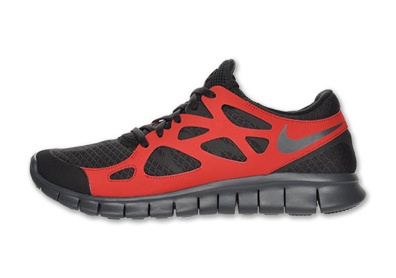 Nike Free Run 2 Black Red Fnl 04