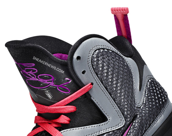 Nike LeBron 9 - Cool Grey - Vivid Grey - Black - Cherry - SneakerNews.com