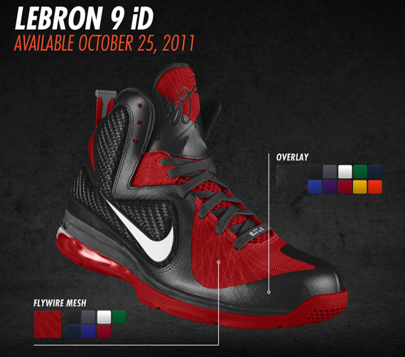 Nike Lebron 9 Id Options 12