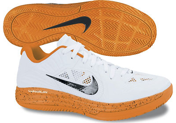 Nike Lunar Hypergamer Low White Total Orange Black