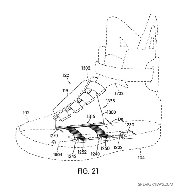 Nike Mag Technology Patent 09
