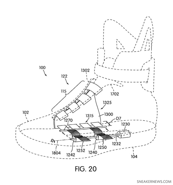 Nike Mag Technology Patent 10