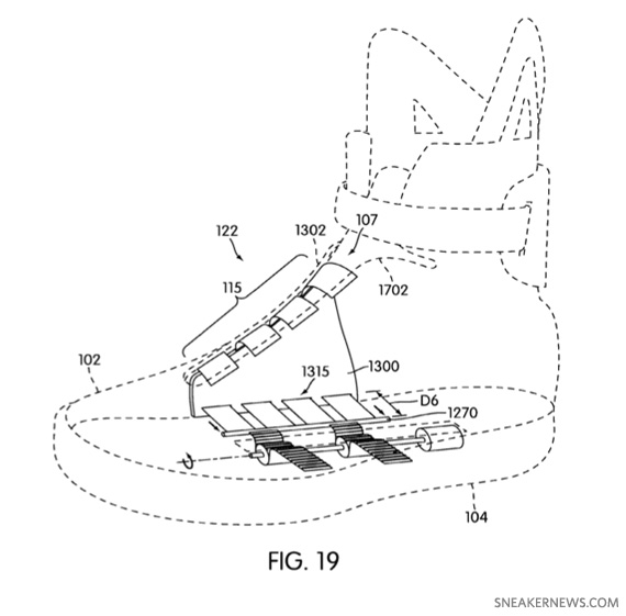 Nike Mag Technology Patent 11