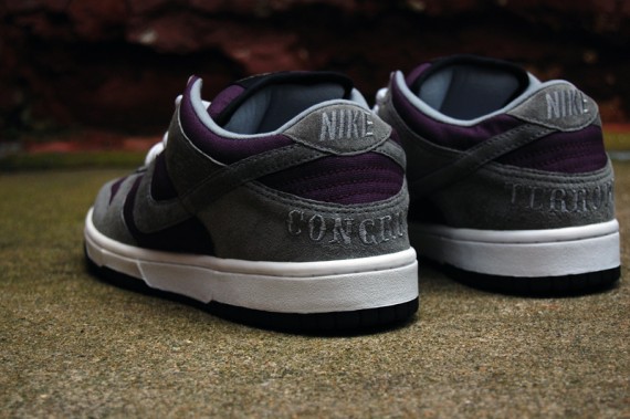 Nike SB Dunk Low ‘Concrete Terrorist’ Customs by Falsequest