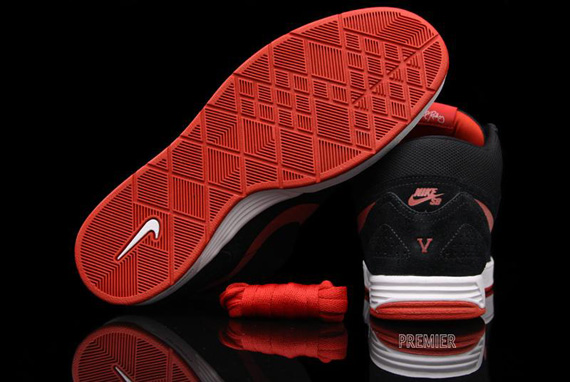Nike Sbprod V Mid Black Sport Red 05