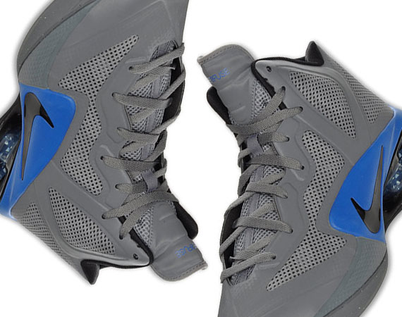 Nike Air Shox Hyperballer - Grey - Blue