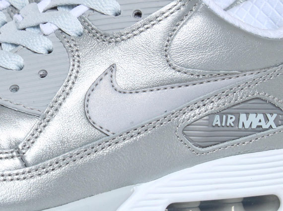 Nike Wmns Air Max 90 Metallic Silver