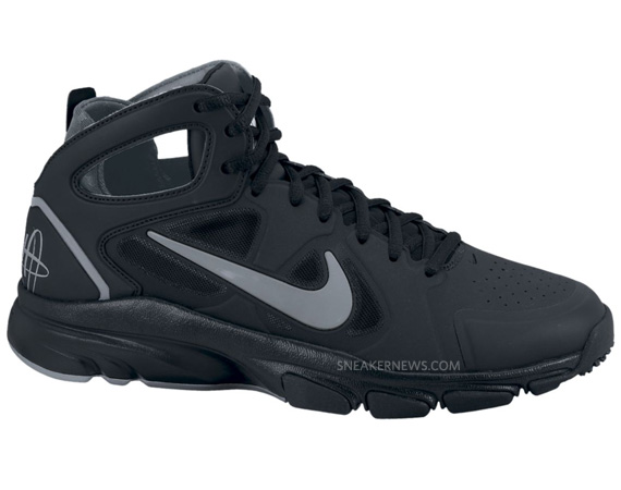 Nike Zoom Huarache Tr Mid 2 Black Stealth Black 02