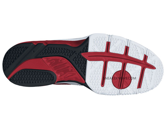 Nike Zoom Huarache Tr Mid 2 White Black Varsity Red 01 