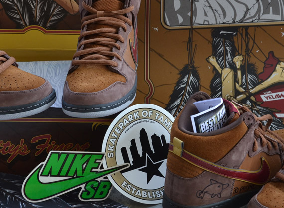 Nike SB Dunk High 'Cigar' - Full Package