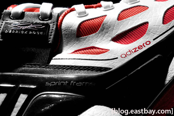 Adidas Adizero Rose 2 White Red Black Detailed 07