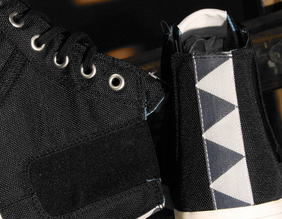 adidas Originals AO Toss Hi – Black – White – Blue