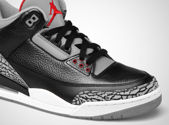 Air Jordan III – Black – Cement | Official Images