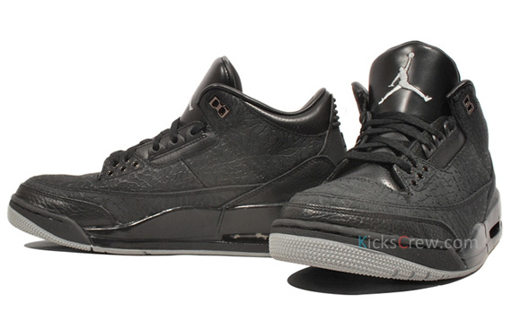 Air Jordan Iii Black Flip Euro Release Date 06