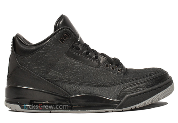 Air Jordan Iii Black Flip Euro Release Date 07