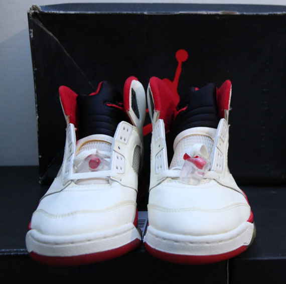 Air Jordan V Fire Red Og On Ebay 04
