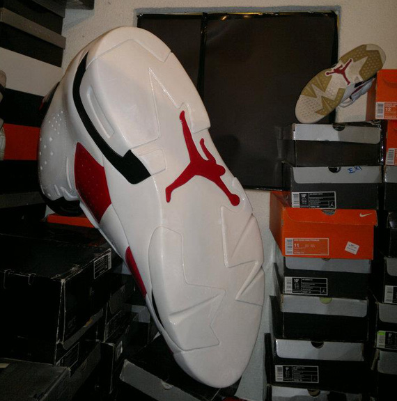Air Jordan Vi Carmine Sculpture 03