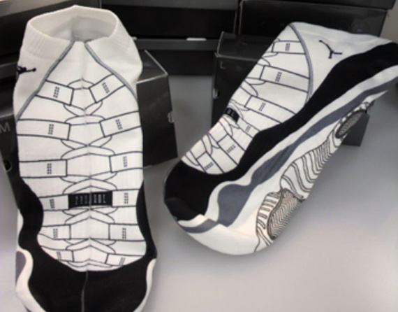 Air Jordan XI 'Concord' Socks