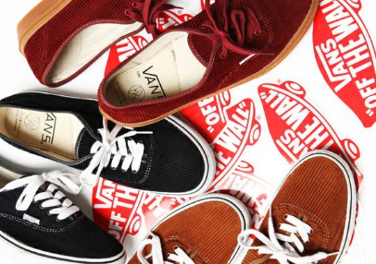 Beauty & Youth x Vans Cord Pack