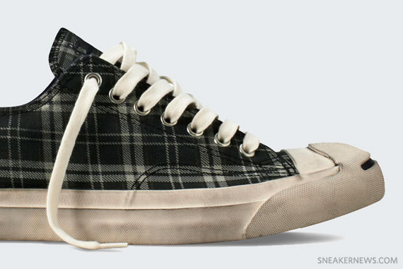 Converse Jack Purcell Low - Navy Plaid